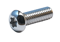 Button Head Torx Drive Chrome Plated Steel Cap Screws On Midwest